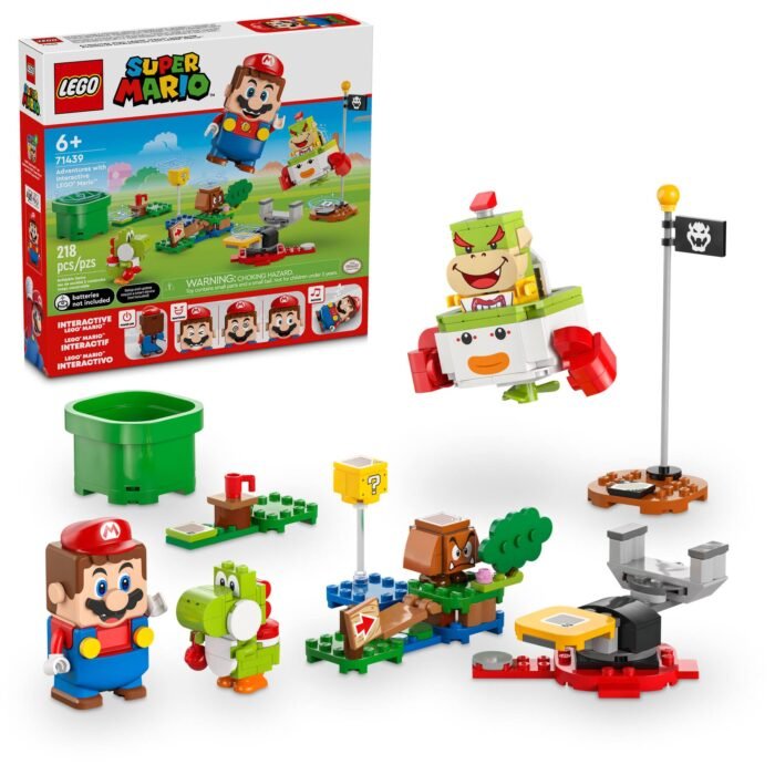 Lego Adventures with Interactive LEGO Mario