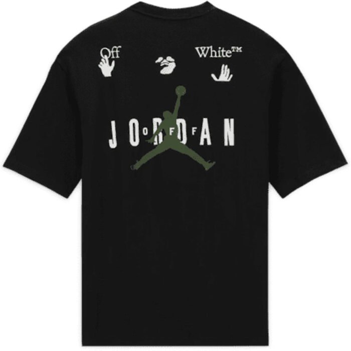 Off-White X Jordan T-Shirt Black