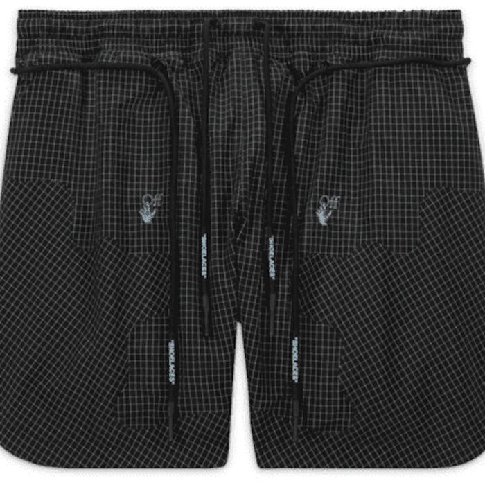 Off-White X Nike 002 Woven Shorts Black