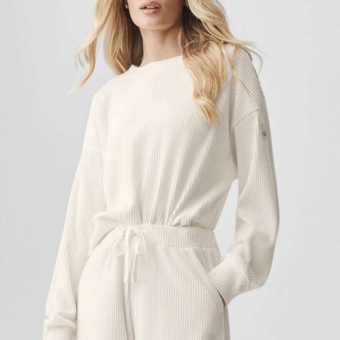 Muse Crew Neck Pullover - Ivory
